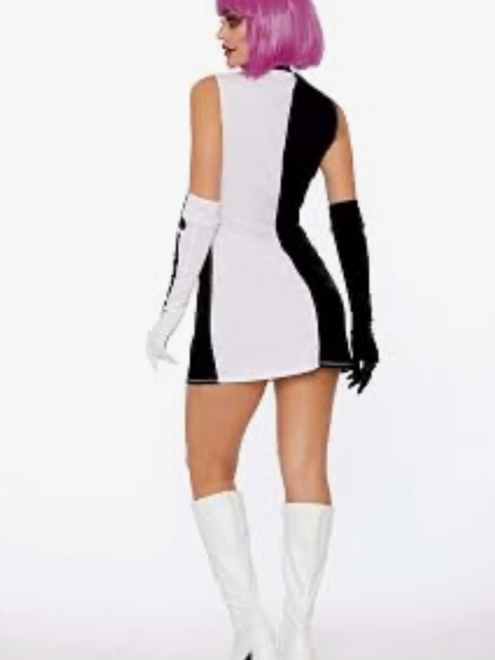 Dream girl Parti Skeleton Retro costume. NWT large (39) - Picture 2 of 4